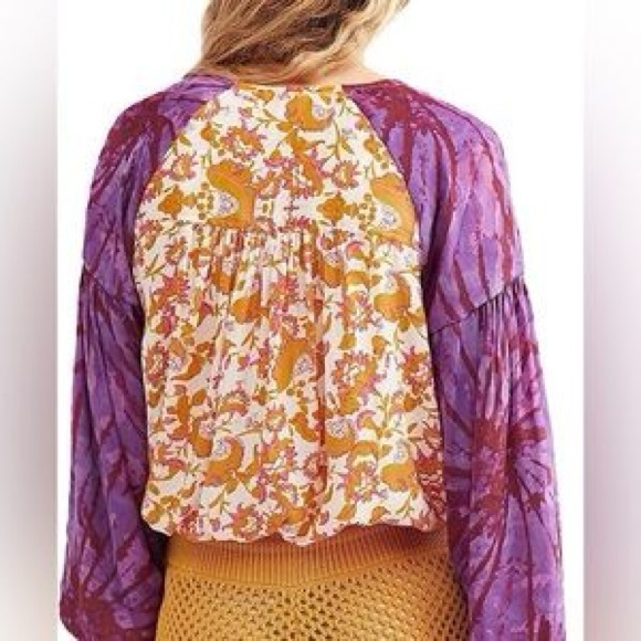 Free People Cruisin’ Together Printed Top - Picture 8 of 14